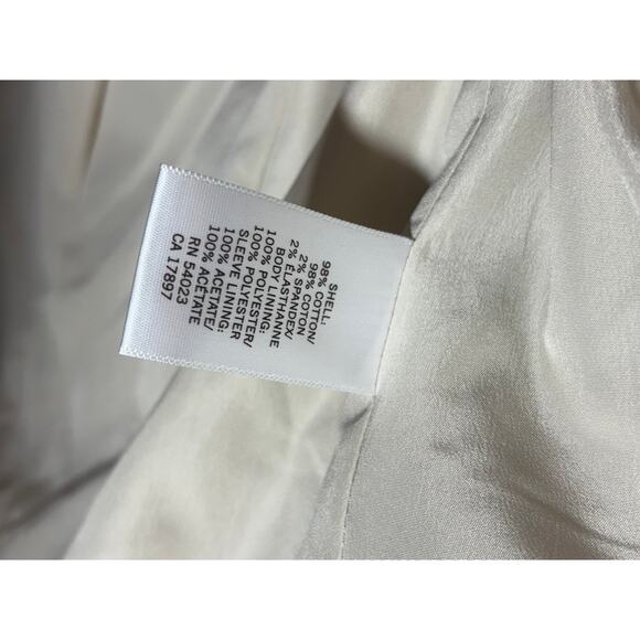 Banana Republic Striped Blazer – Navy & Cream – Size 2 ✨ - Picture 3 of 4